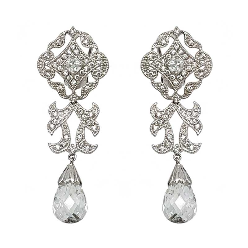 Vintage Earrings - TIF355WLD | Glam Couture