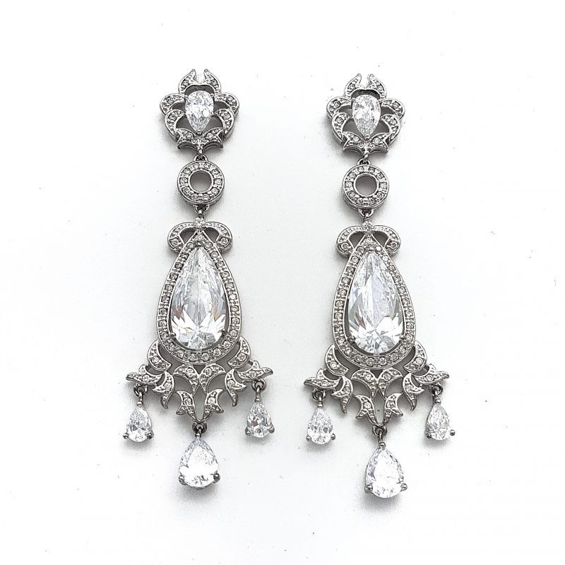 Large chandelier earrings