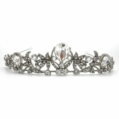 Silver Rhinestone Bridal Tiara