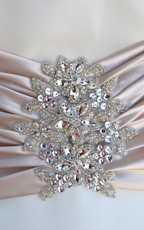 Ivory Strapless Bridal Gown - DA8071 - Sz 12