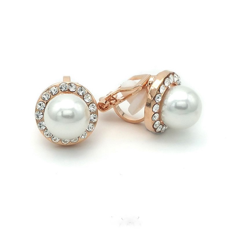 Pearl ClipOn Stud Earrings & Subtle Studs
