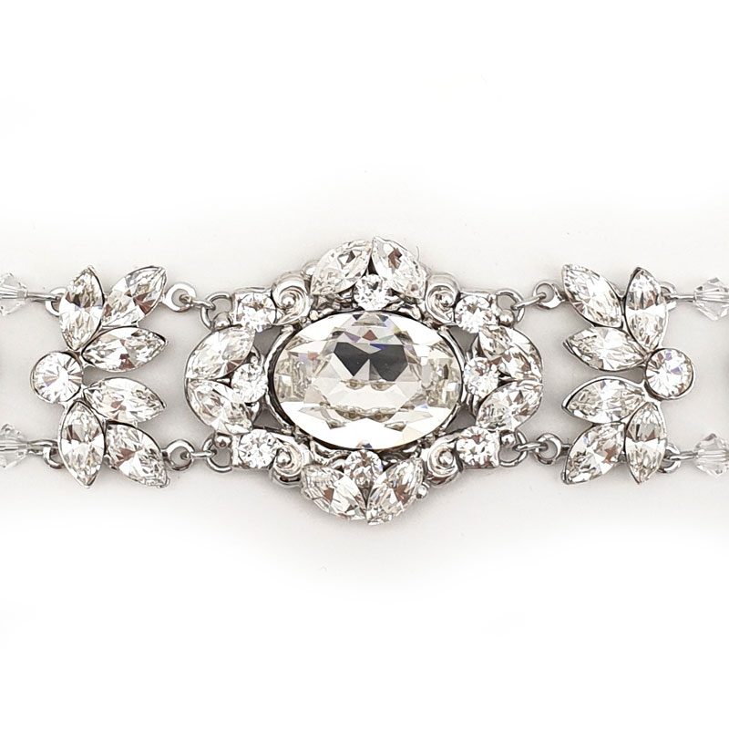 swarovski crystal bridal bracelet