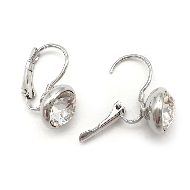 swarovski drop earrings