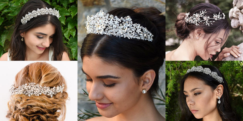 wedding hair accessories for brides