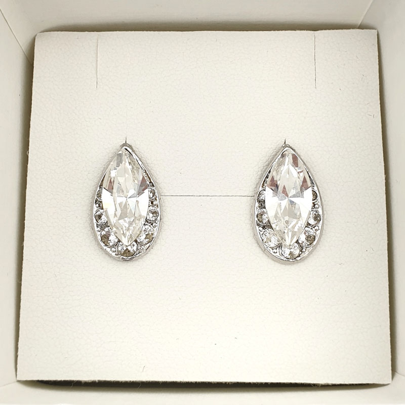Swarovski crystal stud earrings