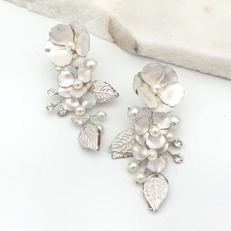 Shop medium sized bridal earrings